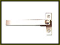 STEEL CASEMENT STAY CURLYTAIL IRON MONGERY