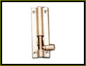 STEEL CASEMENT STAY CURLYTAIL IRON MONGERY