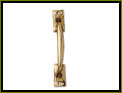 STEEL CASEMENT STAY CURLYTAIL IRON MONGERY