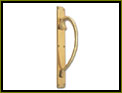 STEEL CASEMENT STAY CURLYTAIL IRON MONGERY