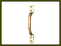 STEEL CASEMENT STAY CURLYTAIL IRON MONGERY